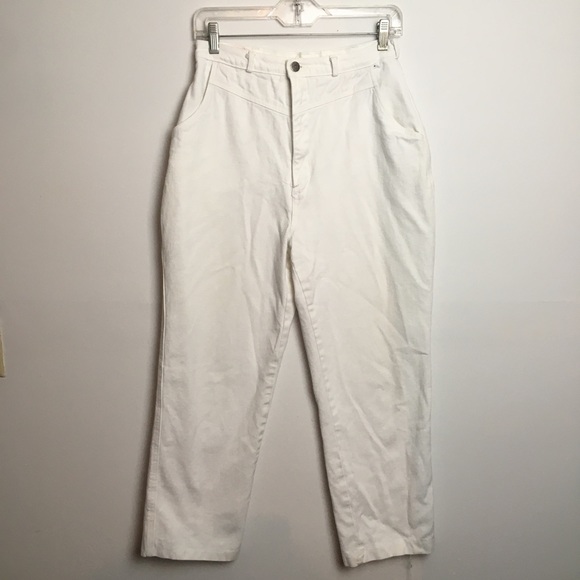 Vintage Denim - Vintage highwaist white jeans